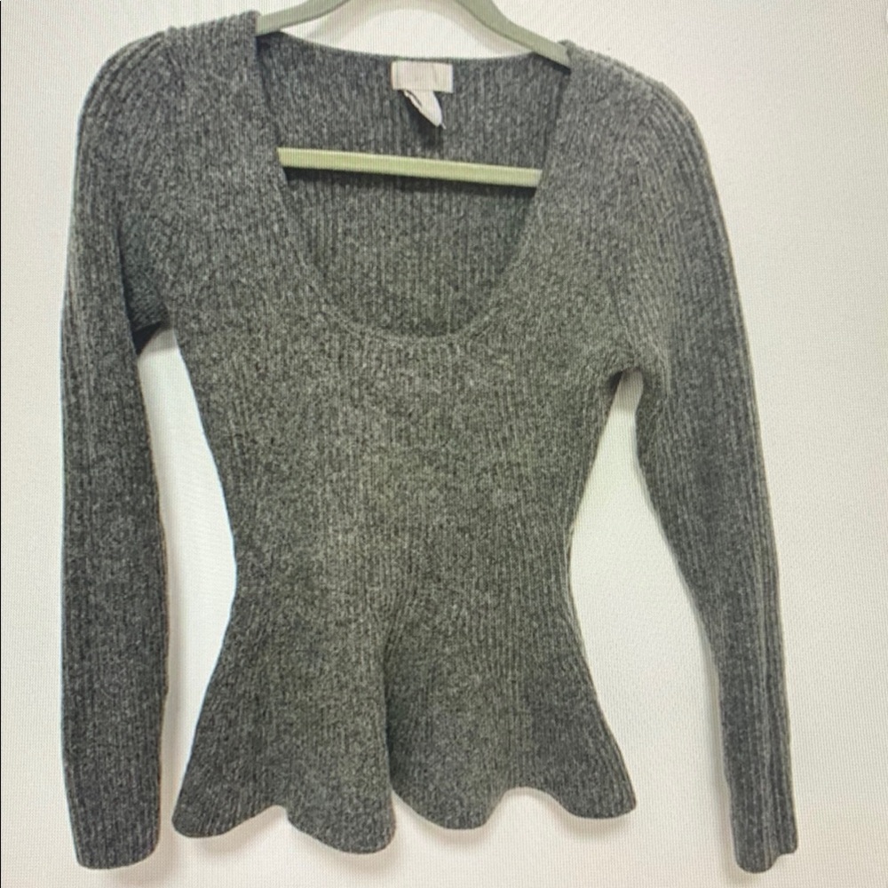 Gray Knit Sweater